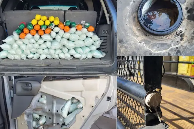 Decomisan más de un millón de pastillas de fentanilo en garita de Arizona