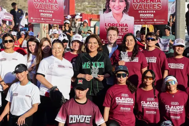 Apoya Lorenia Valles el deporte para el bienestar y la paz social