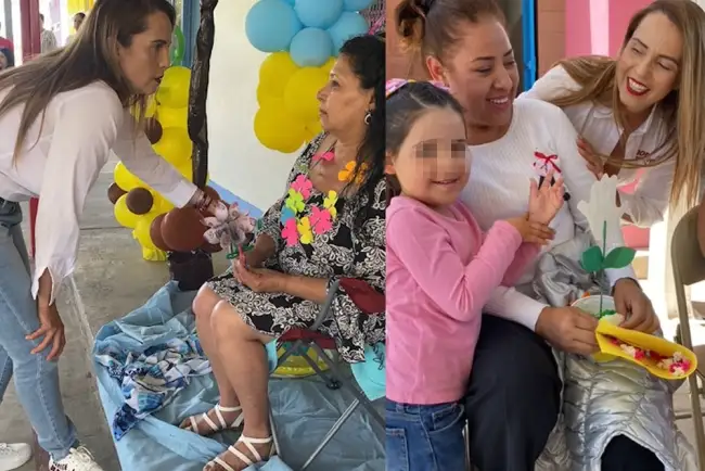 Lleva Marcela MAVAL festejo a madres nogalenses