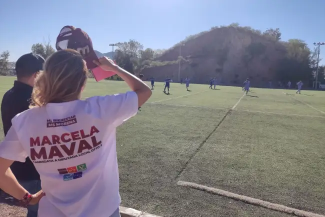 Recibe aceptación Marcela MAVAL de deportistas nogalenses