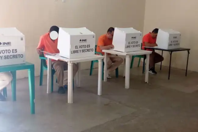 Activan voto anticipado en prisión preventiva