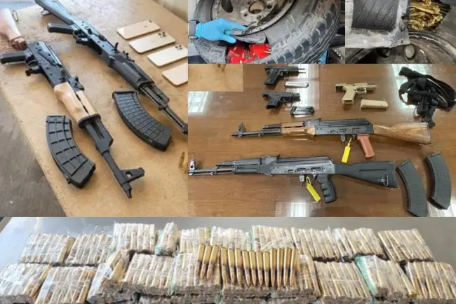 Aumentan decomisos de armas en garitas de esta frontera
