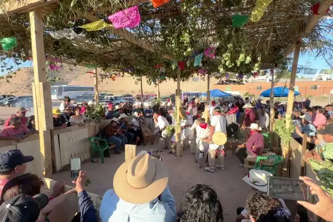 Hace fiesta comunidad Yoreme Mayo por San Isidro Labrador