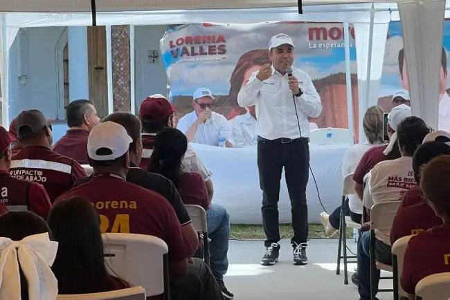 Asegura Heriberto Aguilar que los resultados de encuestas se dan casa por casa