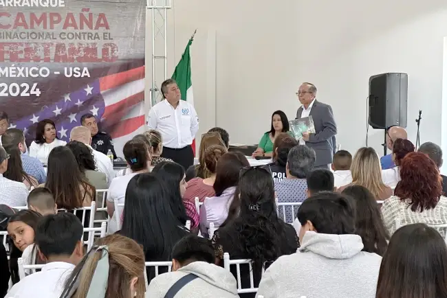 Inicia campaña binacional contra el fentanilo