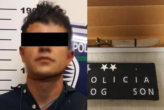 Hiere sujeto a su propia madre con un cuchillo; fue detenido por autoridades