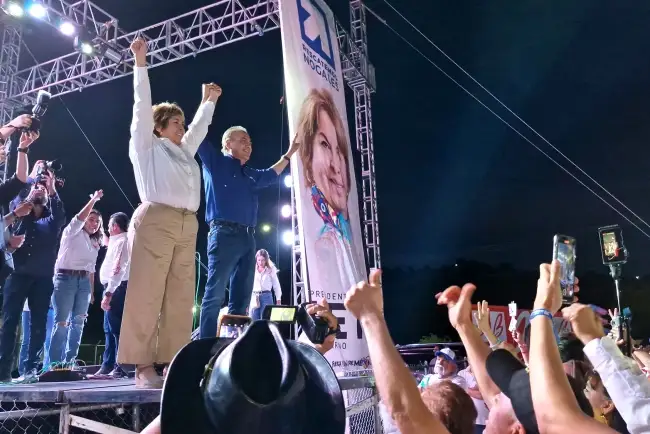 Recibe Lety Amparano respaldo de Beltrones