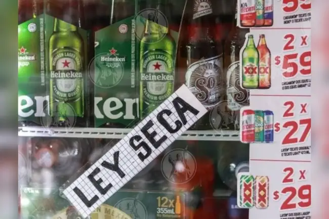 Se suspende la venta y consumo de bebidas alcohólicas durante la jornada electoral