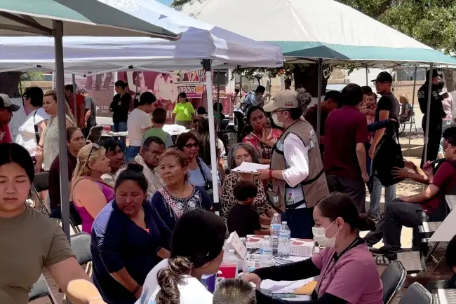 Realizan Mega Jornada de Salud en el fraccionamiento La Mesa