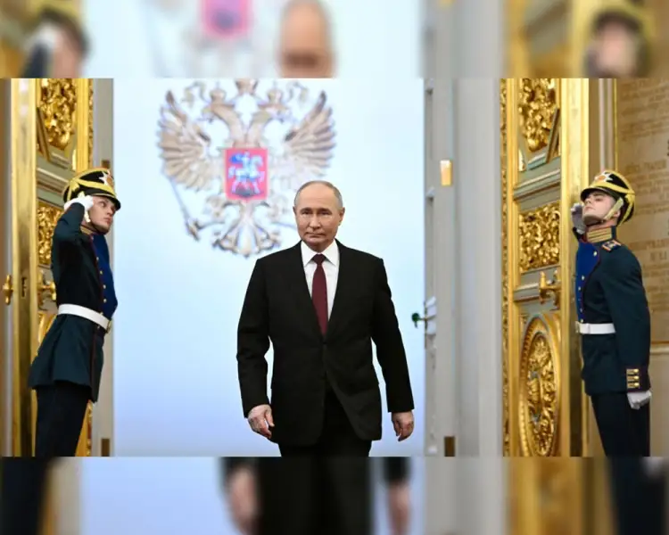 Jura Vladímir Putin su quinto mandato en Rusia