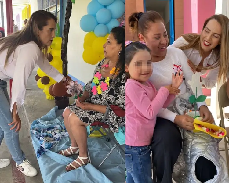 Lleva Marcela MAVAL festejo a madres nogalenses