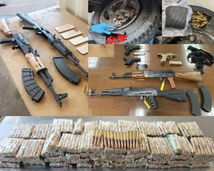 Aumentan decomisos de armas en garitas de esta frontera