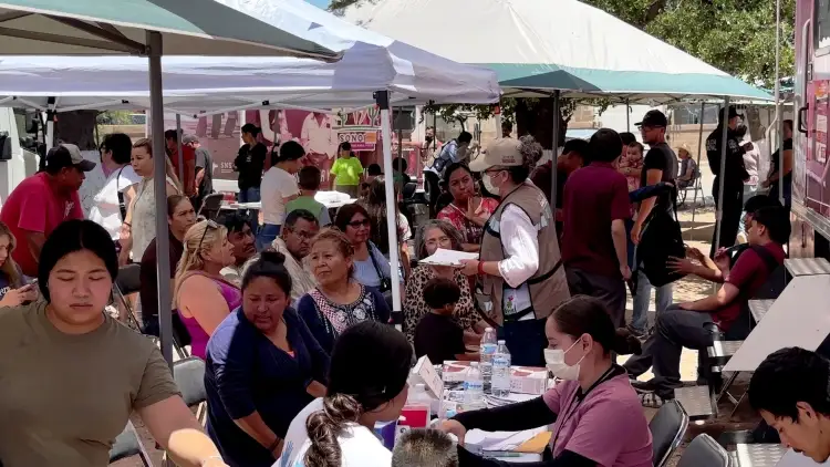 Realizan Mega Jornada de Salud en el fraccionamiento La Mesa