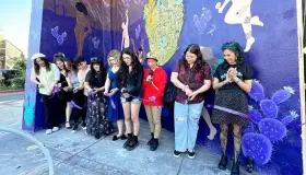 Inauguran mural de “Las Mushashas”