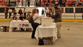 Responden a llamado de Macro Simulacro del INE