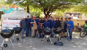 Apoyan comedor comunitario parrilleros de Nogales