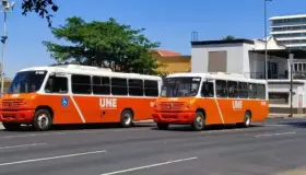 Sin aires camiones por fallas mecánicas