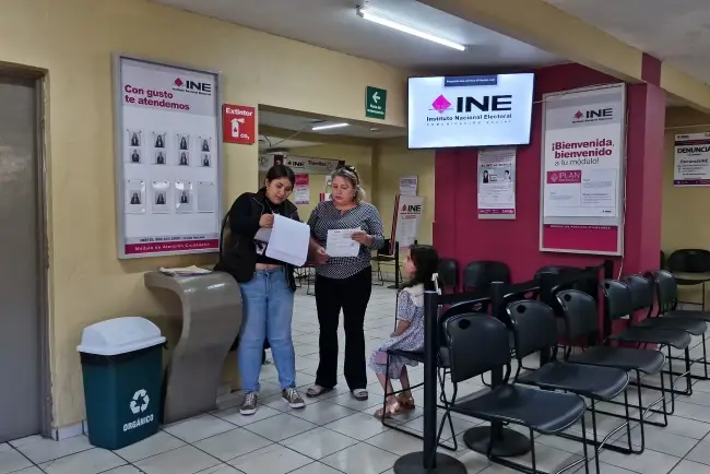 Entrega INE 4 mil 417 credenciales de reimpresión en Nogales