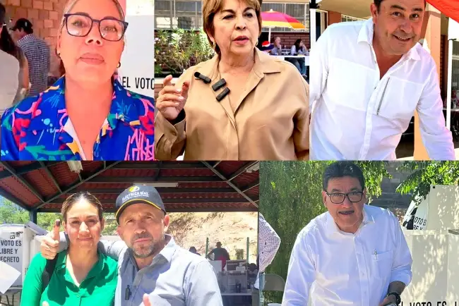 Votan candidatos para la presidencia de Nogales