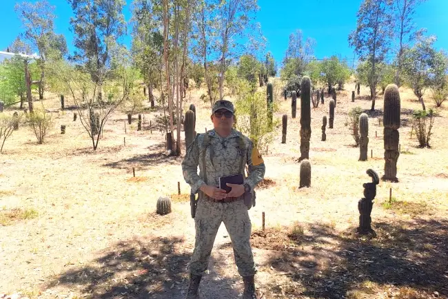 Realiza 45 Zona Militar jornada de reforestación en sus instalaciones