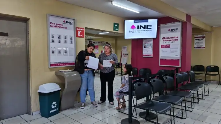 Entrega INE 4 mil 417 credenciales de reimpresión en Nogales
