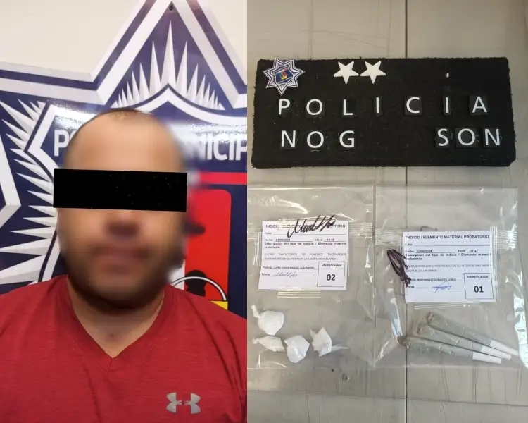 Le hayan varias dosis de drogas