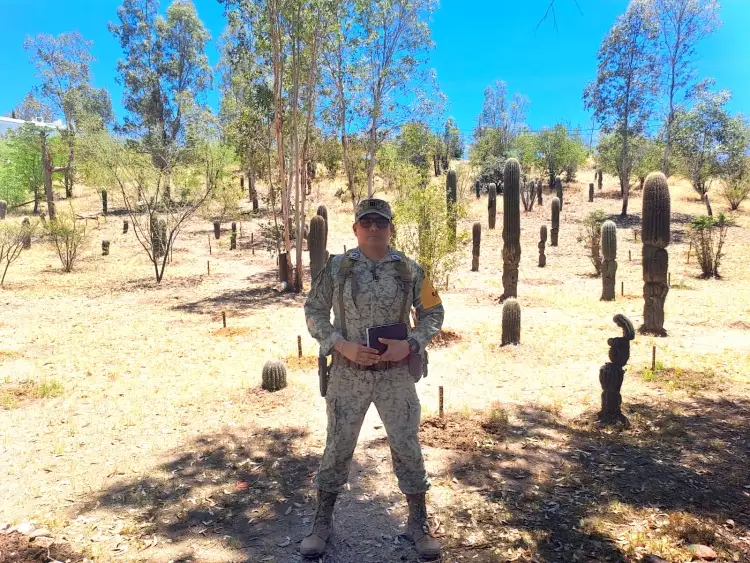 Realiza 45 Zona Militar jornada de reforestación en sus instalaciones