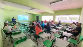 Recibe personal del Cobach II capacitación de la CEDH