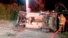 Fallece bebé en volcadura a la altura de El Cíbuta