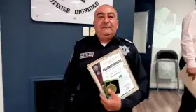 Premian al Policía del Mes de Abril