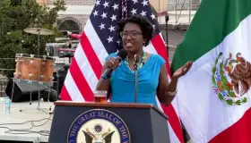 Celebran el 4 de Julio en Consulado de EU en Nogales, Sonora