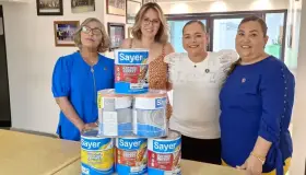 Apoya Azalia Guevara arte urbano en líneas peatonales