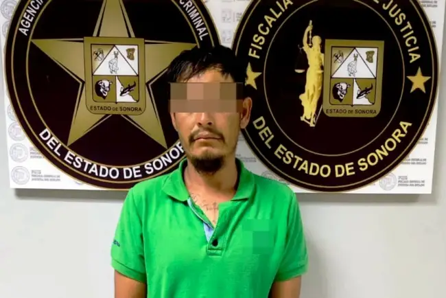 Detienen a presunto responsable de asesinato de una persona