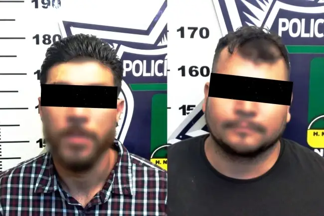 Detienen a dos por conducción punible