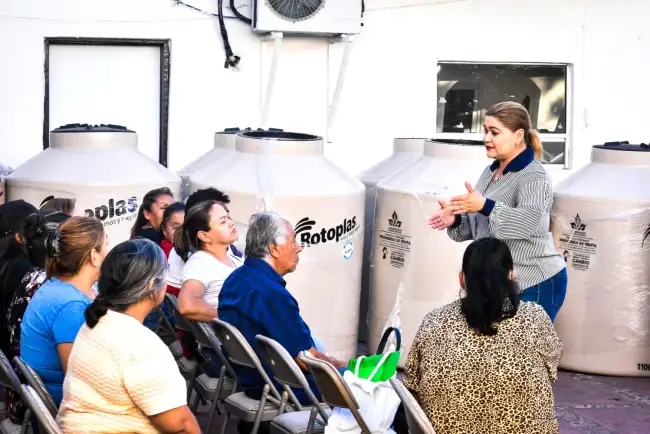 Convocan a subsidios para tinacos y cemento