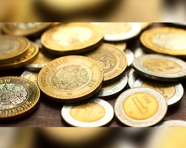 Habrá cambio de material en monedas de 1, 2 y 5 pesos mexicanos