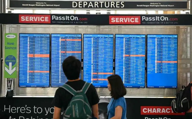 Apagón informático; causa problemas de ciberseguridad en todo el mundo