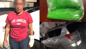 Detienen a mujer con fentanilo y heroína
