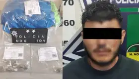 Detenido por drogarse en la calle