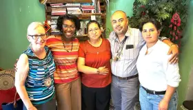 Tienen encuentro Apaches con Consulado de EU en Nogales, Sonora