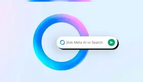 Llega a México Meta IA; se identifica con un círculo azul