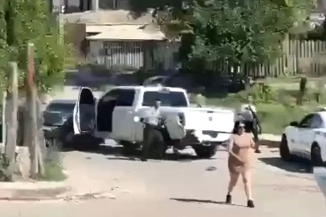 Resultan ciudadanos lesionados tras persecución de la GN