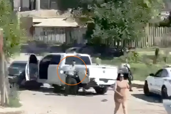 Denuncian caso de elementos de la GN que sustrajeron arma de vehículo