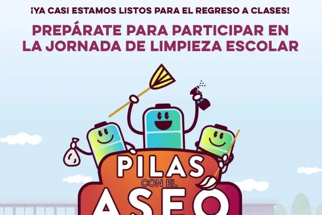 Invita SEC Sonora a participar en la jornada de limpieza escolar "Pilas con el aseo"