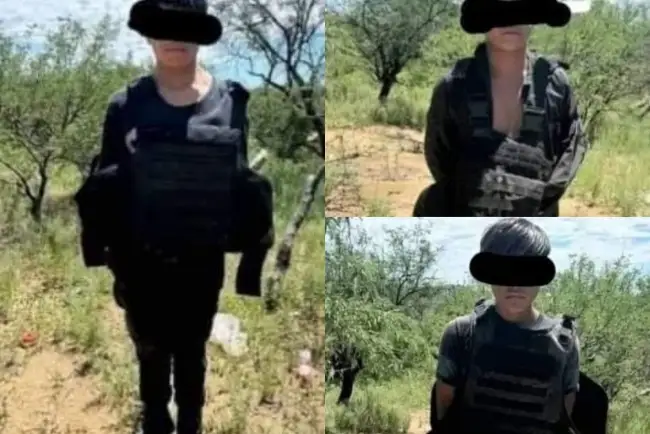 Arrestan a menores fuertemente armados en Sonora