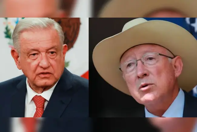 Rechaza AMLO dialogo con embajador de EU sobre reforma judicial