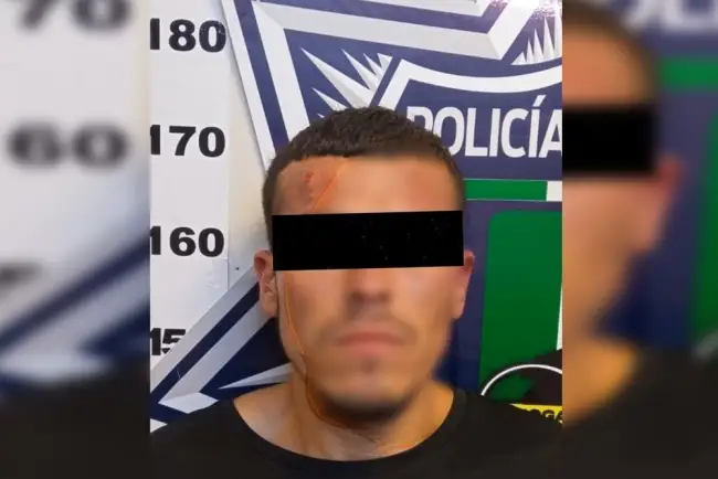 Arrestado por presuntamente intentar robarse un tinaco