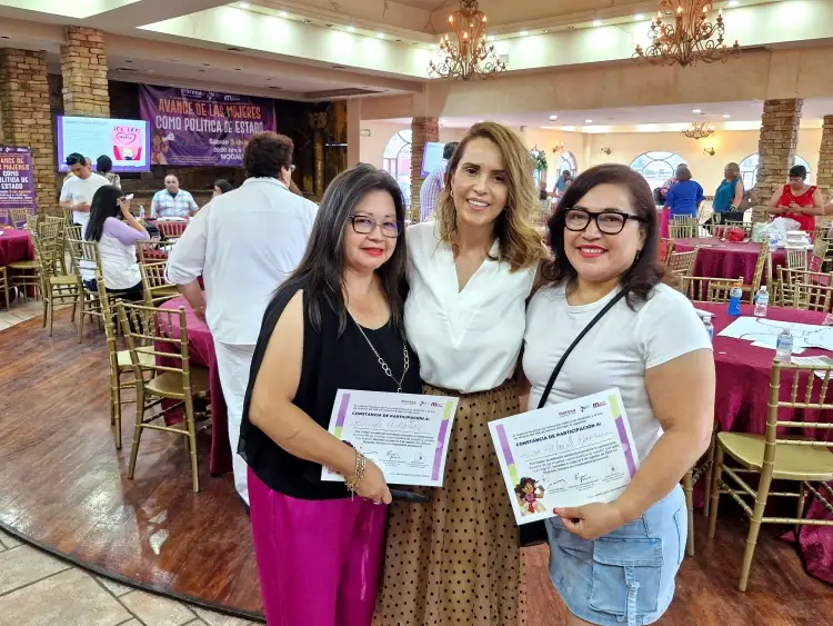 Avanzan mujeres como política de Estado