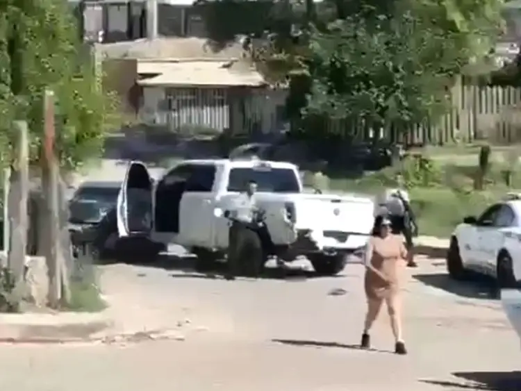 Resultan ciudadanos lesionados tras persecución de la GN