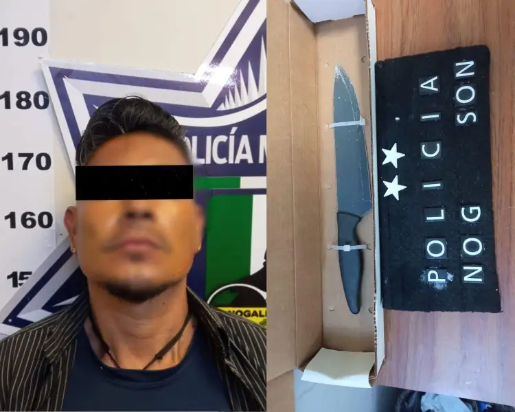 Entra hombre armado con cuchillo a hospital